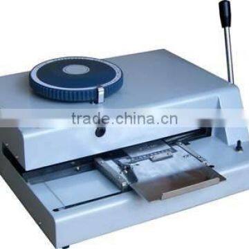 Nameplate metal Embossing equipment