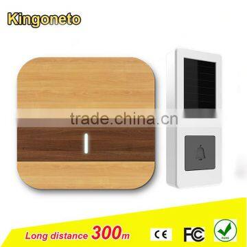 Hot sale 2016 Alibaba China supplier wireless door chime B13-graining 52 melodies multi receivers self-powered push button