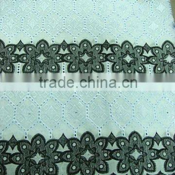 wholesale high quality african lace cotton lace A1-8