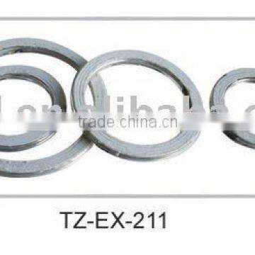 Exhaust gasket for cars or motorcycles