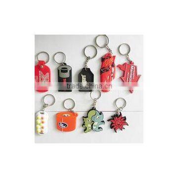 Factory Made promotion custom PVC/rubber/metal keychain