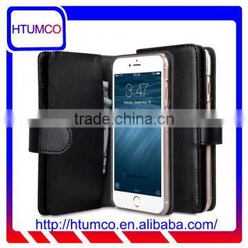 Newly Wallet Double Layer PU Leather Case for Apple IPhone 6/6s Plus (5.5")
