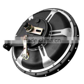 16" drum brake hub motor with spoke hole (SWX253)