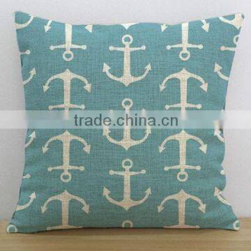 Nautical Throw Pillow Cover Turquoise Decorative Throw Pillows