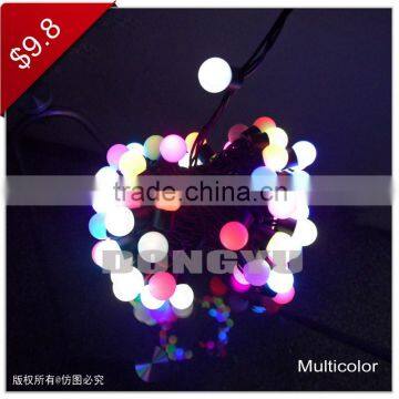 100 LED string light factory wholesale ball string outdoor led light