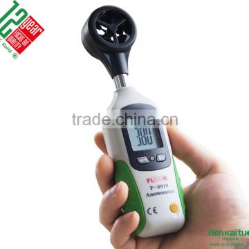 F-8919 Portable Multifunction Digital Wind Speed Sensor Anemometer