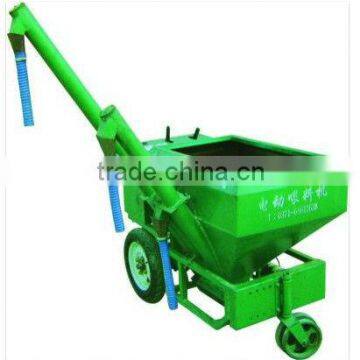 Electric poultry feed machine