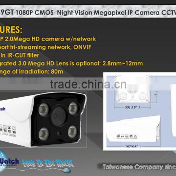 IW-P3059GT 1080P 2.0Mega HD Network CCTV Camera