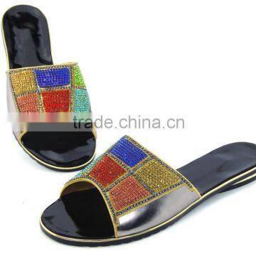 New design Four color for choice African hot popular ladies shoes for party CGZ16-881