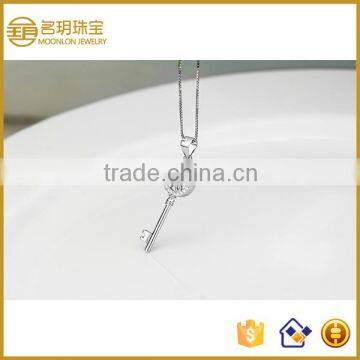 Beautiful Rhinestone Necklaces Pendants Silver Jewelry Thailand
