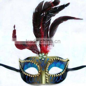 feather mask