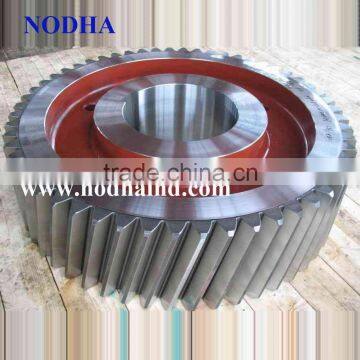 large Helical gear, custom made gears from M6-M20 large gear