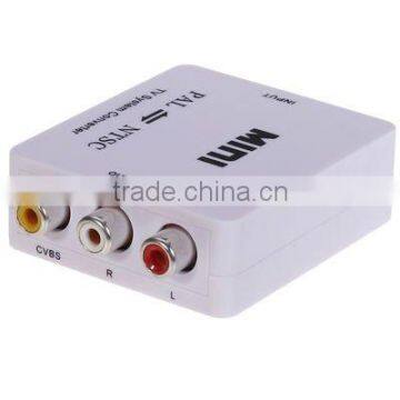 MINI PAL to NTSC/NTSC to PAL TV System Converter