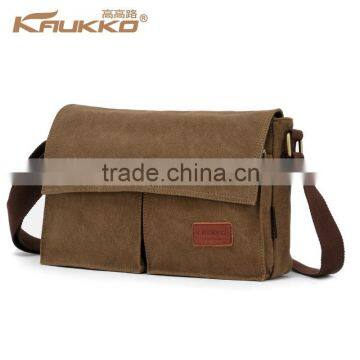 Cotton Canvas Teen Shoulder Bag Casual Lady Messenger Bag Cross Body Bag Woman Single Shoulder Bag 4 Colors photo-2