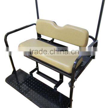Rear Golf Cart High Qulity Flip-Flop Tan Seat Kit for G14-G22 4 Person Golf Cart