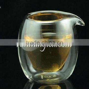 Borosilicate Double Layer Glass Pitcher/glass mug