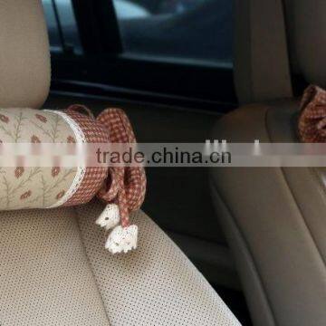2016 New Products Car Neck Pillow Filled With Natural Activated Bamboo Charcoal , Custom Printing Accept New Roll photo-3