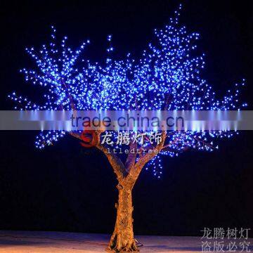 3.5m blue color cherry blossom christmas tree lights