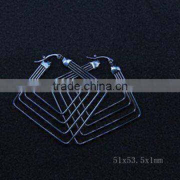 Square Loop Earrings for Lady High Quality photo-4