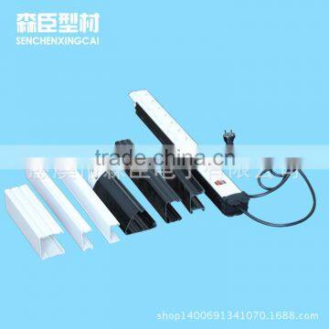 Professional extrusion factory pvc profile laminating