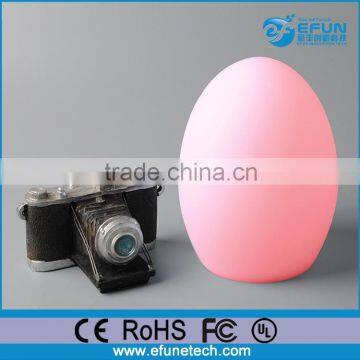 Waterproof Egg Shape Led Night Lamp,rgb Color Changing Home Decorative Night Light photo-2