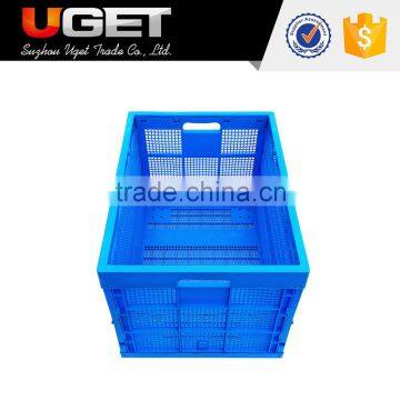 Chinese Branded Oil Resistance Mesh Plastic Foldable Transport Crate photo-3
