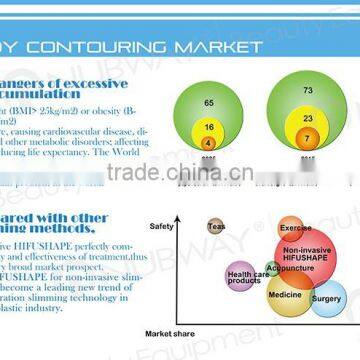 High Quality China HIFU Shape Beauty Salon Equipment/ Pigment Removal HIFU Fat Reduction Machine/ Ultrasonic HIFU Cellulite Slimming Machine Forehead Wrinkle Removal photo-4