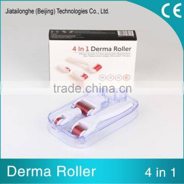 Latest 1200/720/300 Needles 4in1 magic derma roller dermarolling system