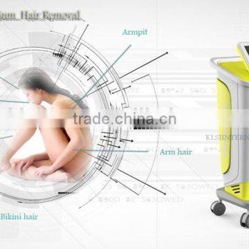 Whole Body 808nm Diodo Laser Depilation 10.4 Inch Screen / Diode Laser Hair Removal Machine