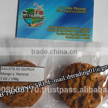 Mango& Organge Quinoa Cookies photo-2