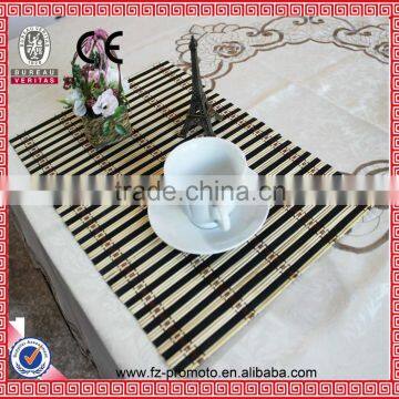 100%handmake chinese bamboo tea mats ,bamboo table mat sets