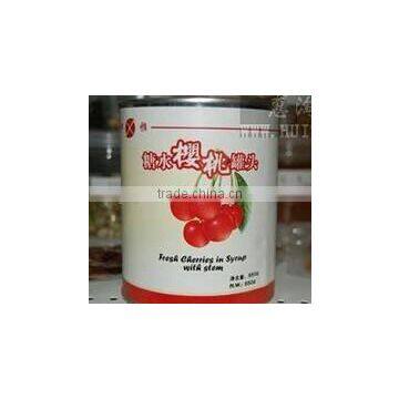 2014 new corp canned cherry manufacturer