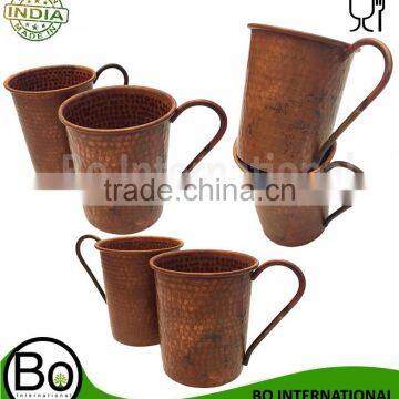 Hammered Copper Mug