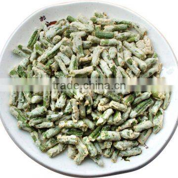 vacuum fried tempura green beans