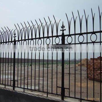 wrought iron fence