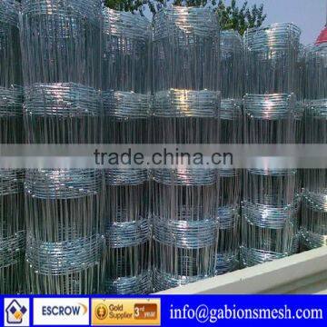 China professional factory,high quality,low price,hinged knot galvanized field fence