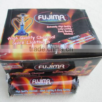 bamboo charcoal fujima wholesale shisha hookah 33MM charcoal