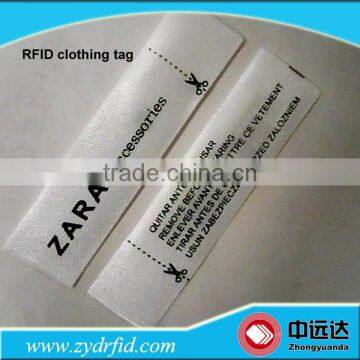 Custom rfid woven label