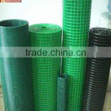 PVC coated welded wire mesh for sale/galvanized welded wire mesh/ PVC coated wire mesh fence supplier