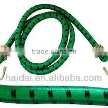 polyester/nylon braided elastic rope with metal hook