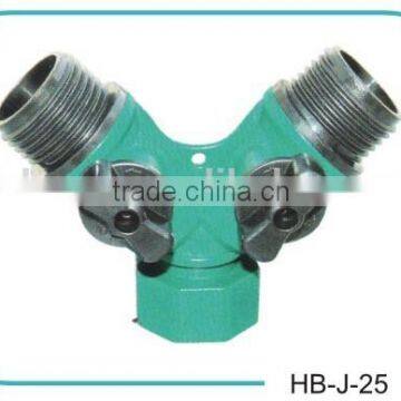 2 way splitters, plastic hose connector,female hose joint connector