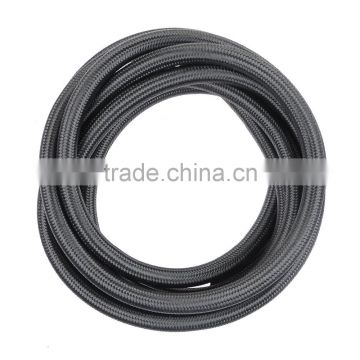 1 meter Black Nylon Stainless Steel Braided AN8 8-AN Fuel Hose Oil Gas Hose