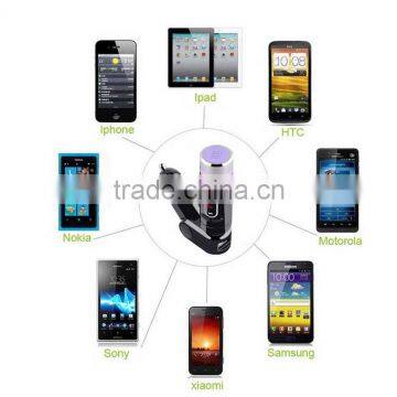 Handfree LED Display Wireless Bluetooth Car Kit FM Transmitter MP3 Player USB Charger For Samsung Iphone 6 Smartphone photo-2