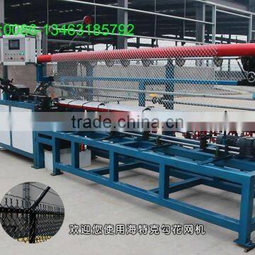 Automatic Chain Link Fence Diamond Mesh Making Machine to Make Wire Mesh Fence China photo-3