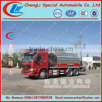 New product asphalt distributor truck,asphalt spray truck,road maintenance truck 15cbm