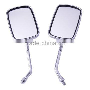 Rectangle Side Rear View Mirrors For YAMAHA XV1100 XVS1300 400 DS400 XV1900 1700 photo-3