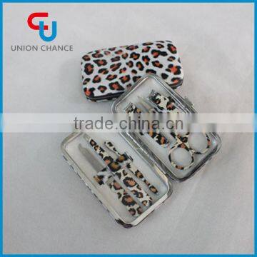 6PCS Sexy Leopard Fashion Manicure Kit