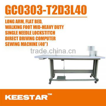 Keestar GC0303-T2D3L40 super big work space with automatic cutting and sewing machine