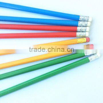 Cheap Standard Size Black Lead Eraser Tip HB Yellow Student Pencil photo-5