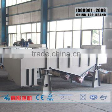 Vibrating sieve screen for quartz sand